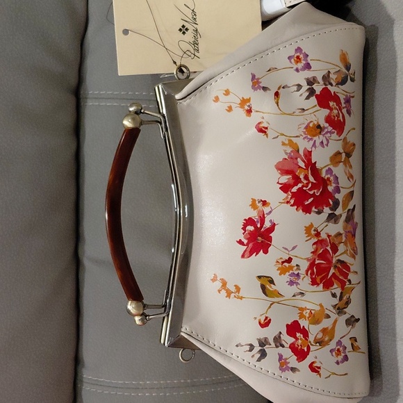 PATRICA NASH Aegean Blooms Spot Print Floral Handbag - Picture 1 of 16